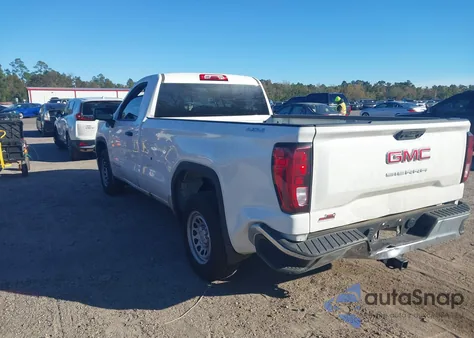 2022 GMC Sierra 1500 4Wd Long Box Pro из США, поврежденный, VIN 3GTNUAED9NG534113